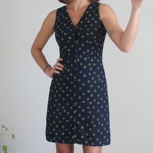 J. Crew sunflower dress